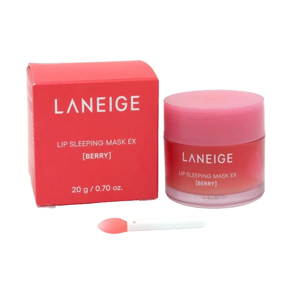 Laneige Lip Sleeping Mask Berry 20g Each (Box Set of 4 Masks) Brand New EXP 2028